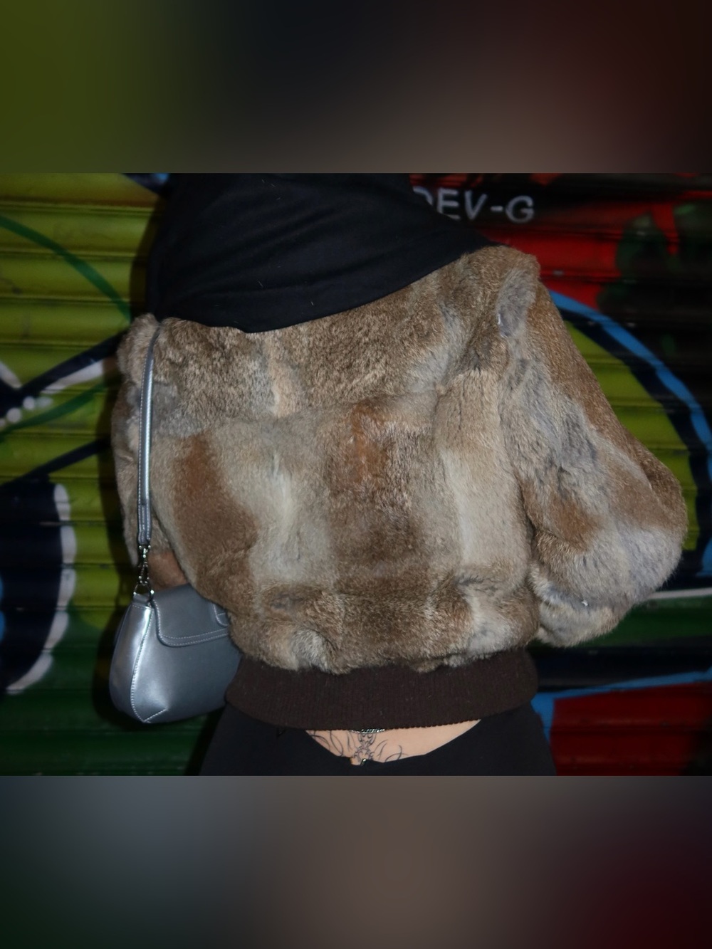 Rabbit fur jacket - Picture 5 of 5